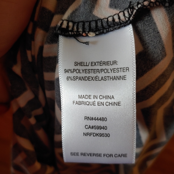 Love Fire Chevron Long Sleeved Tunic or Dress - Picture 6 of 6